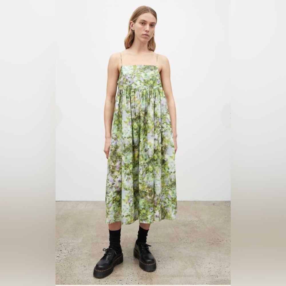 KOWTOW floral babydoll Midi Dress!